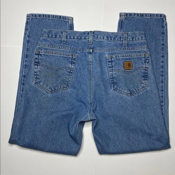 Carhartt Blue Denim Jeans - Picture 3 of 13